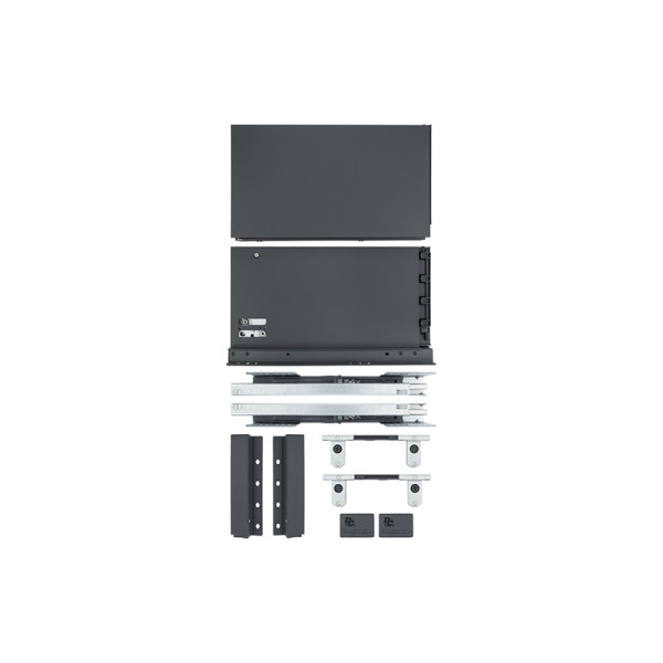 Тандембокс SLIM 16мм L-300мм Н-167мм Графіт ДС ПреміумЛайн