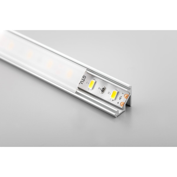 Кришка GTV до LED-профілю 2м Молочний EOL
