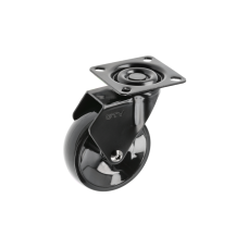 Меблевий ролик CALIBRO d75 64 кг Чорний + Хром
