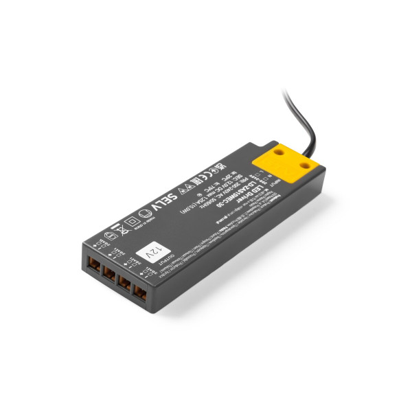 Трансформатор GTV SLIM EASY CLICK 12V 15W з проводом і miniAMP