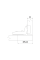 Петля вкладна (міні) Slide-on GIFF d=26 Н=0 нікель